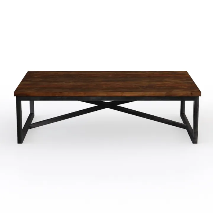 Computer Desk Industrial Solid Wood Computer Desk,