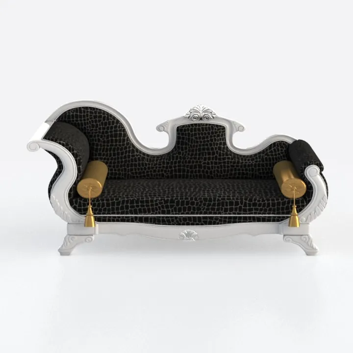 Raya 84.5 in. Rolled Arm Fabric Straight Sofa in B