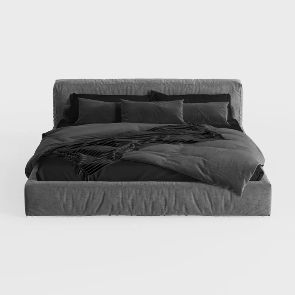 54.5" Chenille Sleeper Loveseat Sofa Bed