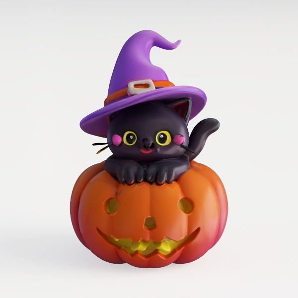 owl figurine-Halloween