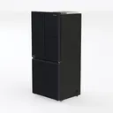 BANGSON 7.7 Cu.Ft Refrigerator with Freezer Left 45 Degree View