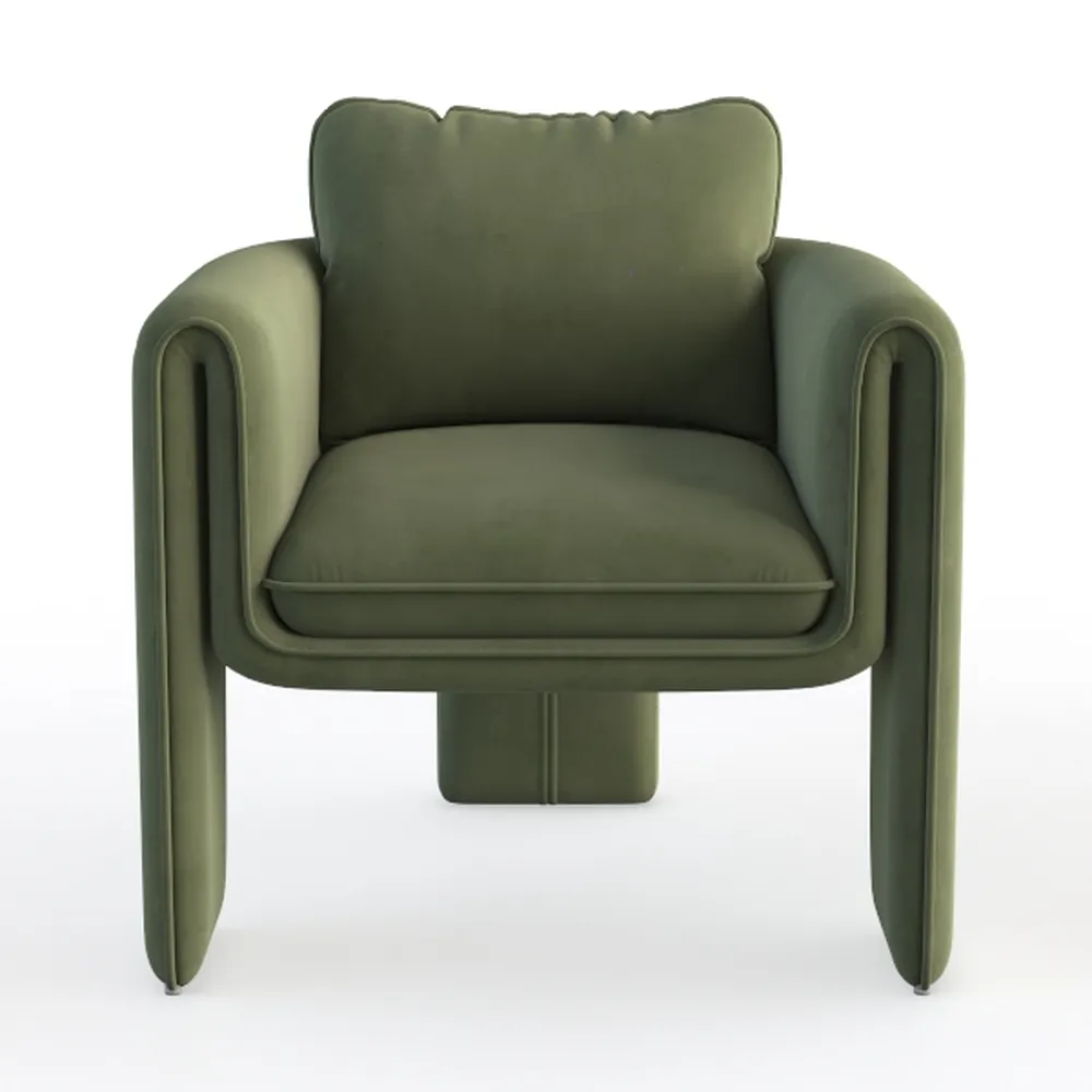 COLAMY Modern Accent Chairs Set of 2, Upholstered