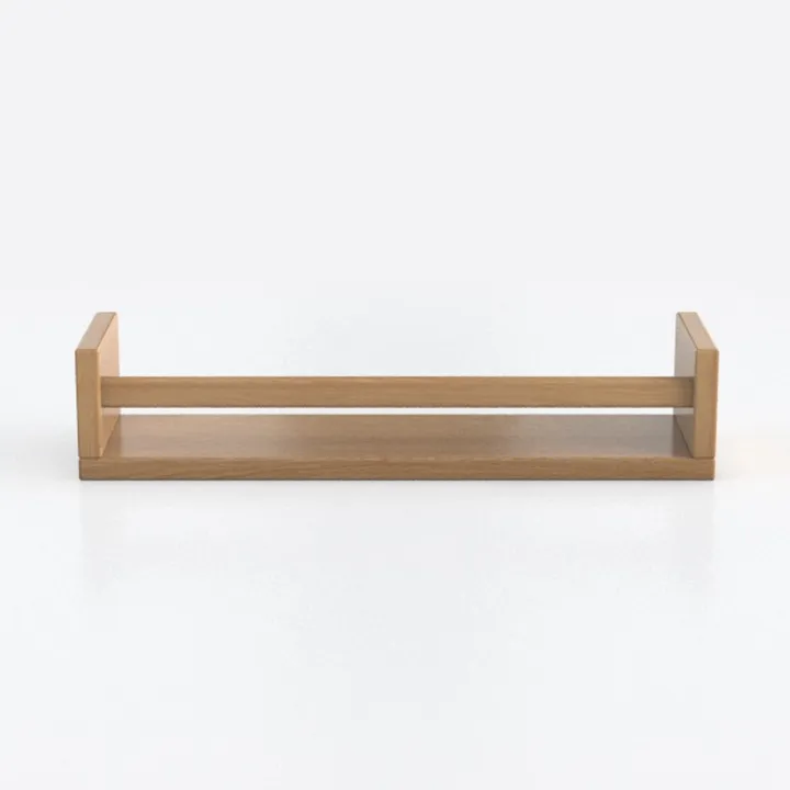 Oak Nursery Shelves, Natural Wood Nursery Floating