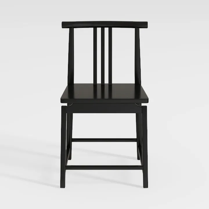 COLAMY Wooden Dining Chairs Set of 6, Spindle High