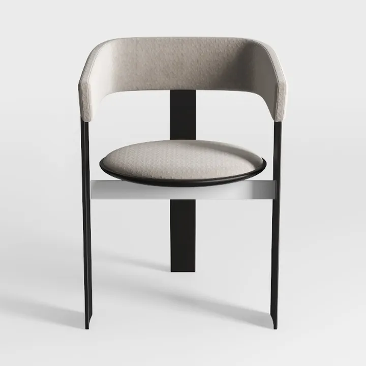 Amisco Lars Dining Chair with Wood Backrest