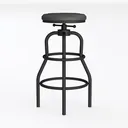 Lunarable Jungle Office Chair Slipcover, Exotic Left 45 Degree View