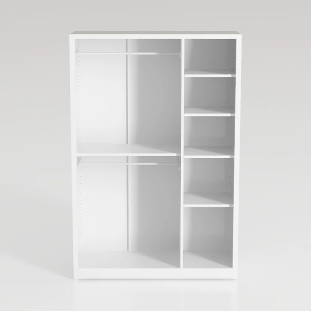 Giantex 2-Cube Bookcase of 2, White Cubby