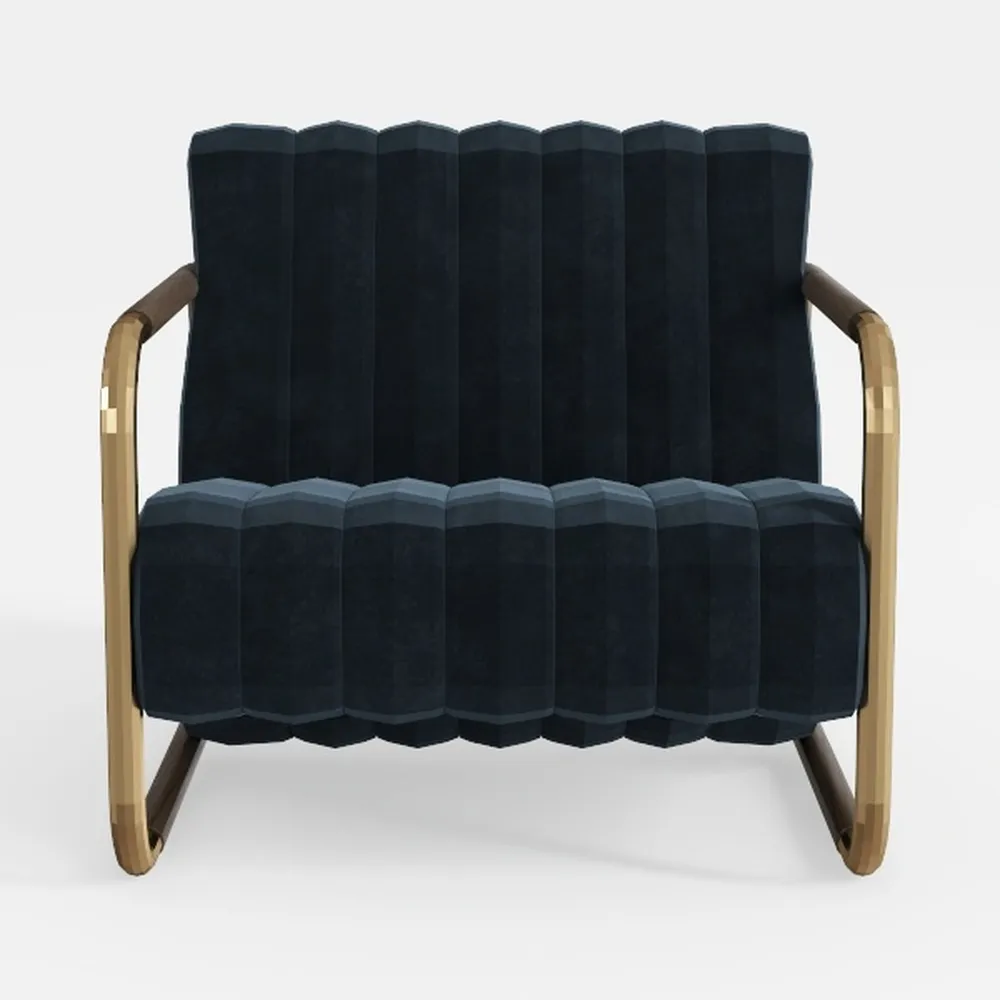 Linyuanwai Accent Chair for Living Room, Velvet Co