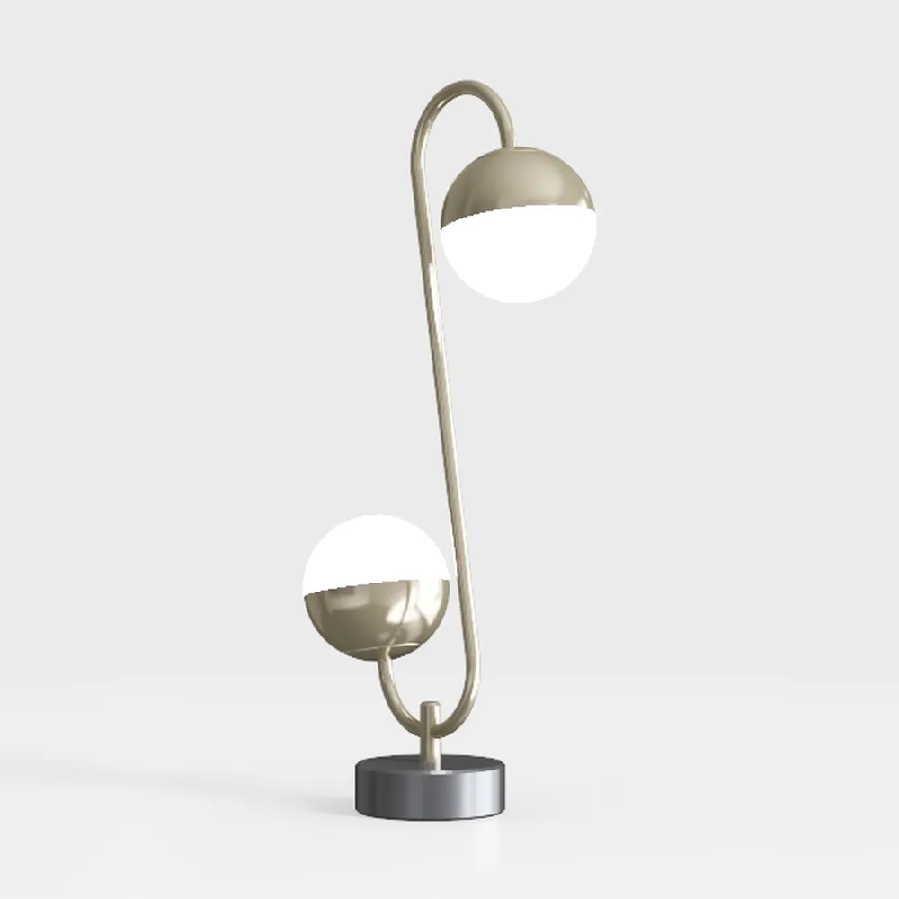 Henn&Hart 25.13" Tall Table Lamp with Metal Shade 