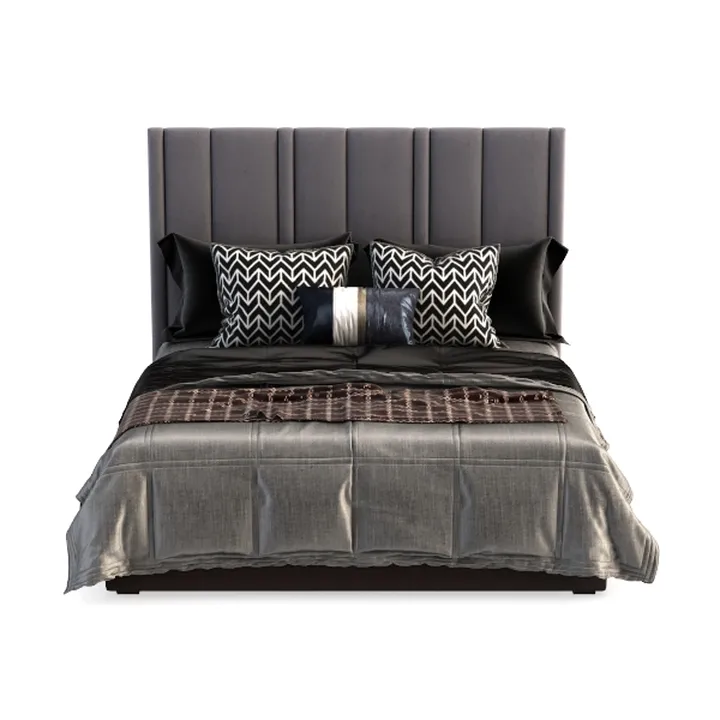 DWVO King Size Bed Frame with 4 Storage Drawers
