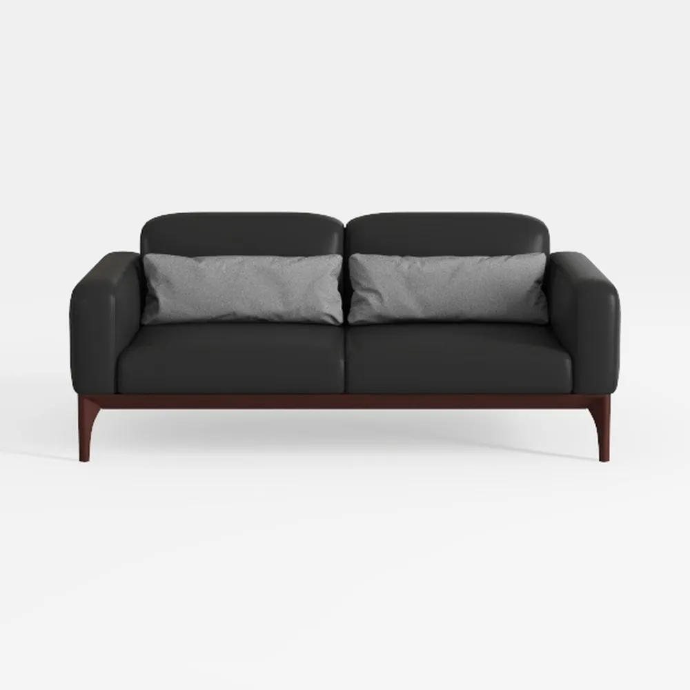 Lorell LLR68950 - Reception Collection Black Leath