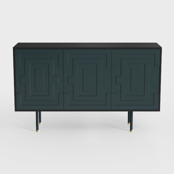 ARTPOWER 58&#39;&#39; Mid-Century Modern Buffet Storage