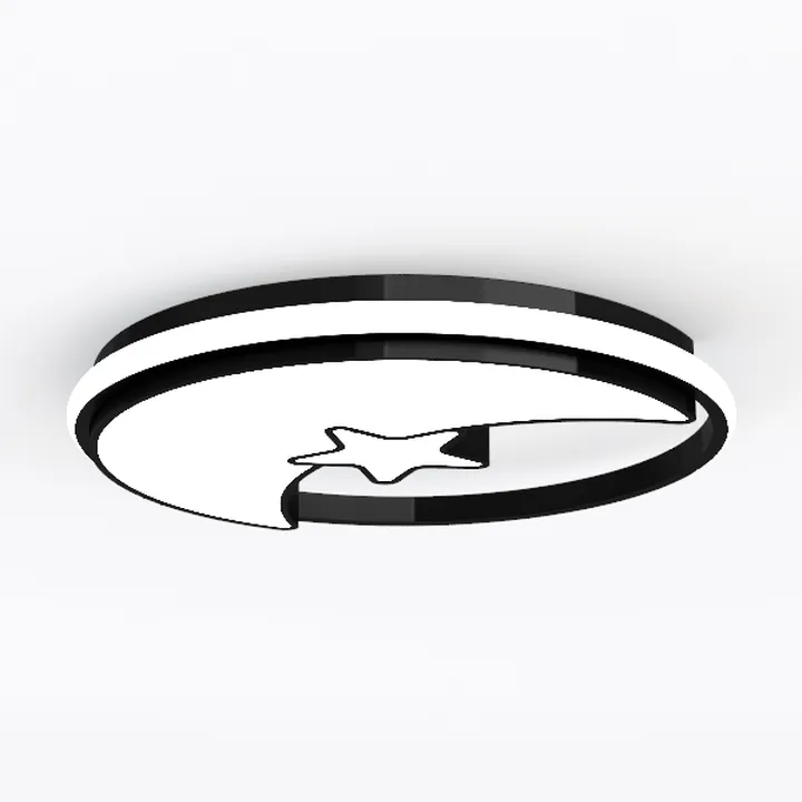 LUXRITE 16 Inch LED Flush Mount Ceiling Light, 5