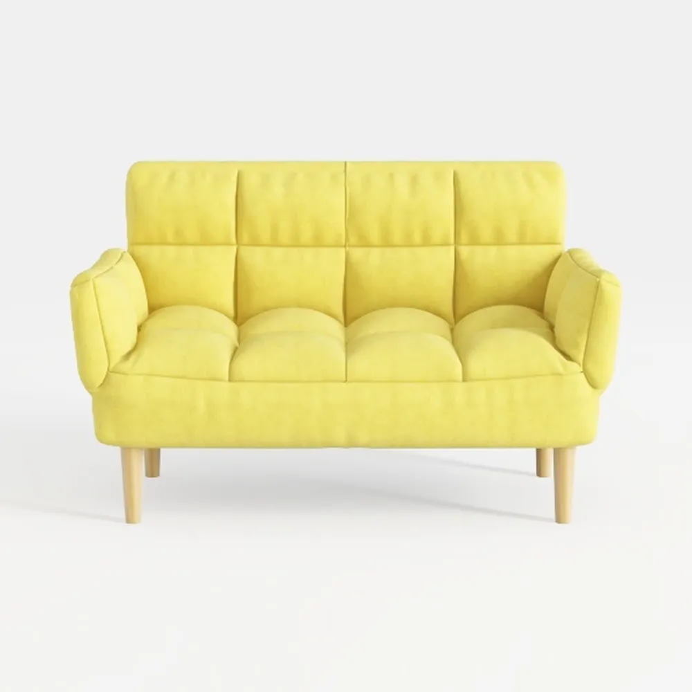 Furnimart 74" Futon Sofa Bed, 3-Way Convertible