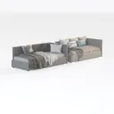 Bare Home Microfiber Pillow Cases - Standard/Queen Right 45 Degree View