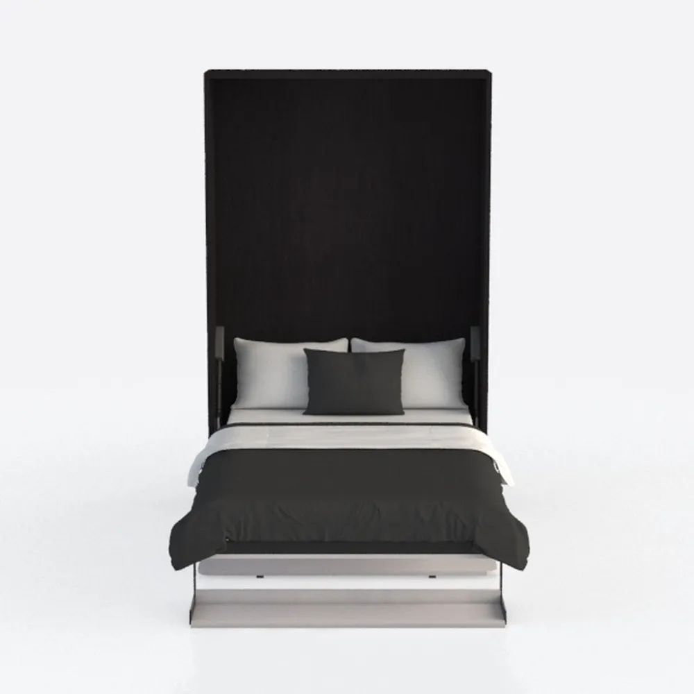 Roanne Plain Black King Tufted Headboard