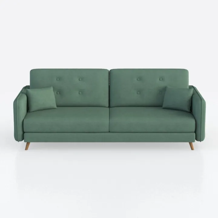 89” Futon Sofa Bed, Comfy Futon Couch Bed with 2