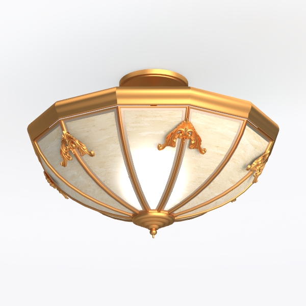 Tiffany Ceiling Light Fixture Semi Flush Mount 20