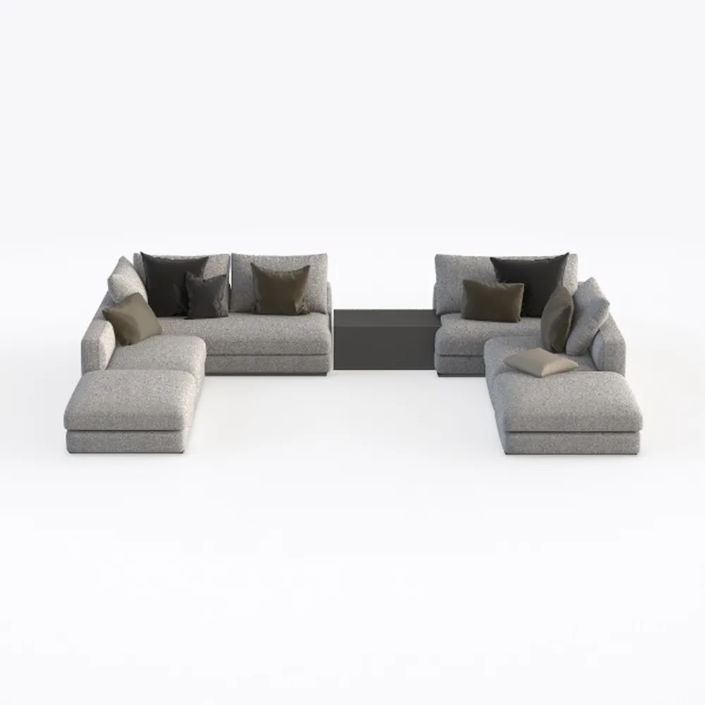 YI DANICA L-Shaped Sectional Couch – Modular with 
