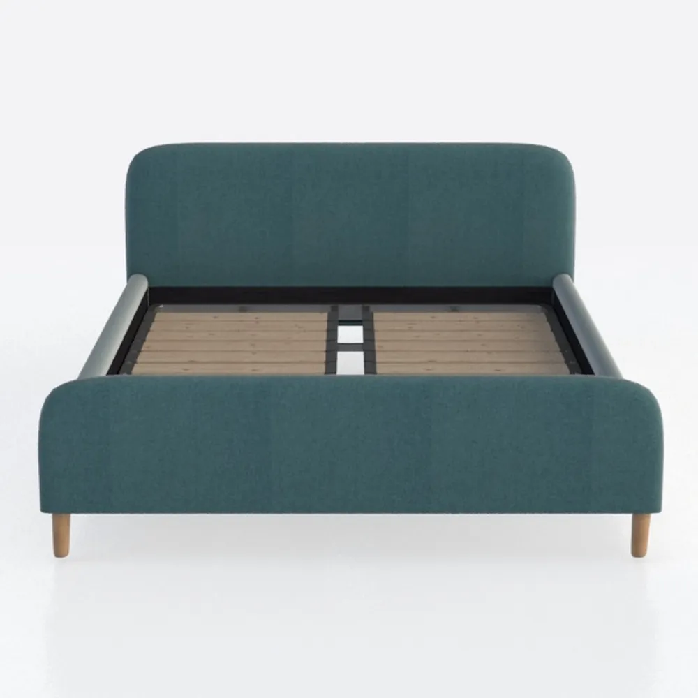 DeCoro Chicago Modern Tufted Upholstered Platform 