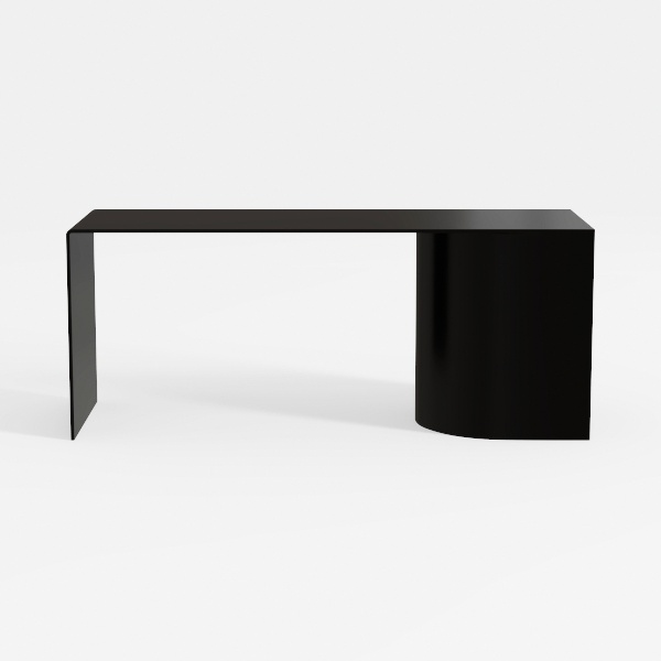 Tribesigns Black Console Table, 47-Inch Entryway