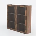 Jaya Enhanced Home Bookcase 3-Tier Adjustable Left 45 Degree View