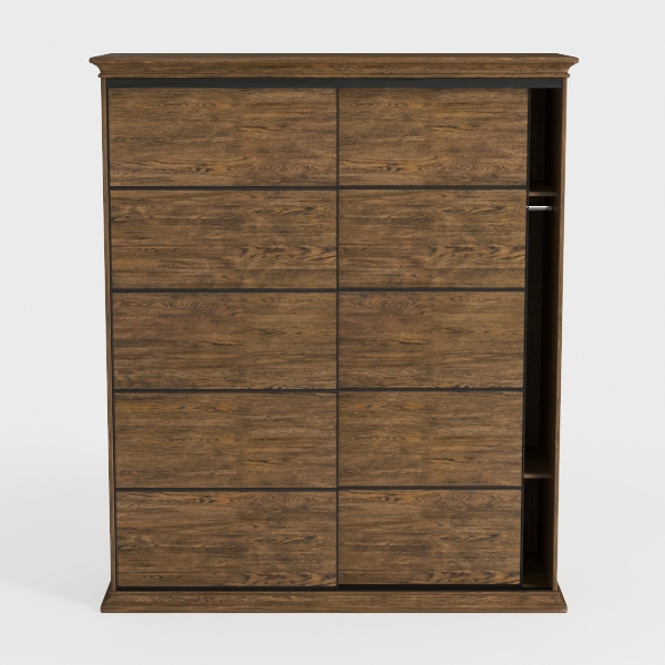 WLIVE Tall Dresser for Bedroom with 10 Fabric 