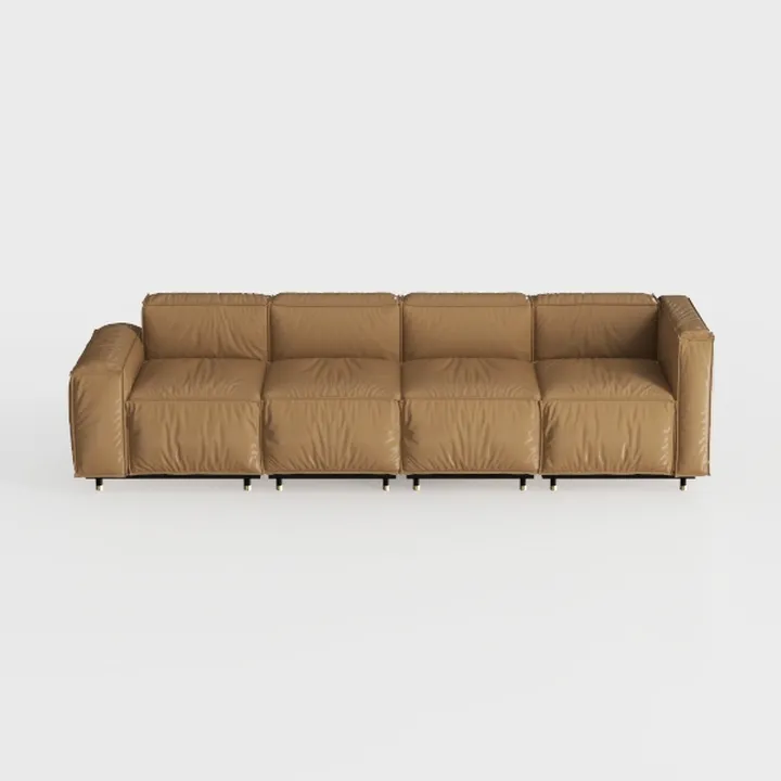 Modway Bartlett Channel Tufted Vegan Leather 6