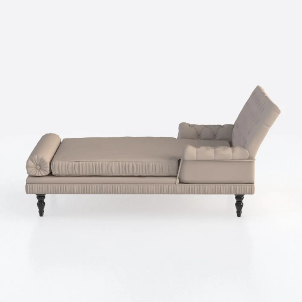 Mlmh & Kngwa 75" Upholstered Oversized Chaise