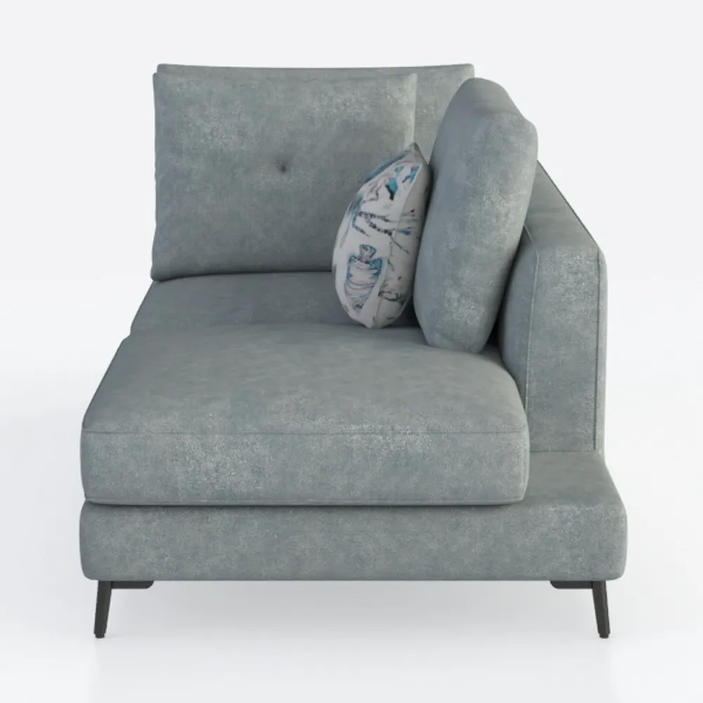 TREATLIFE HOME Armless Chair in Mineral Color with