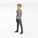 people 39-premium quality Left 45 Degree View