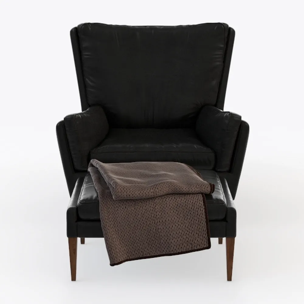 HJH Office poltrona lounge 1 posto BAVERO poltrona imbottita in ecopelle per soggiorno bar reception, poltrona imbottita reclinabile, nero