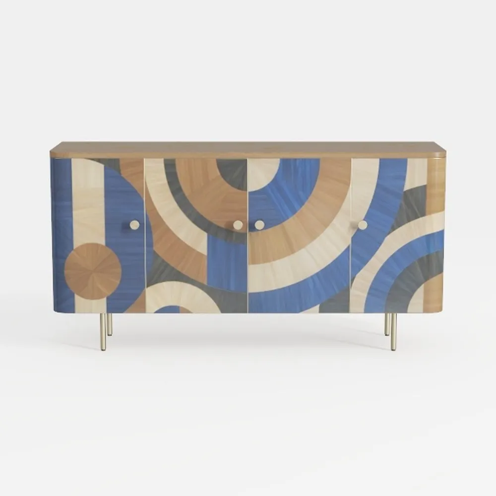 Tribesigns 63'' Farmhouse Sideboard Buffet Cabinet