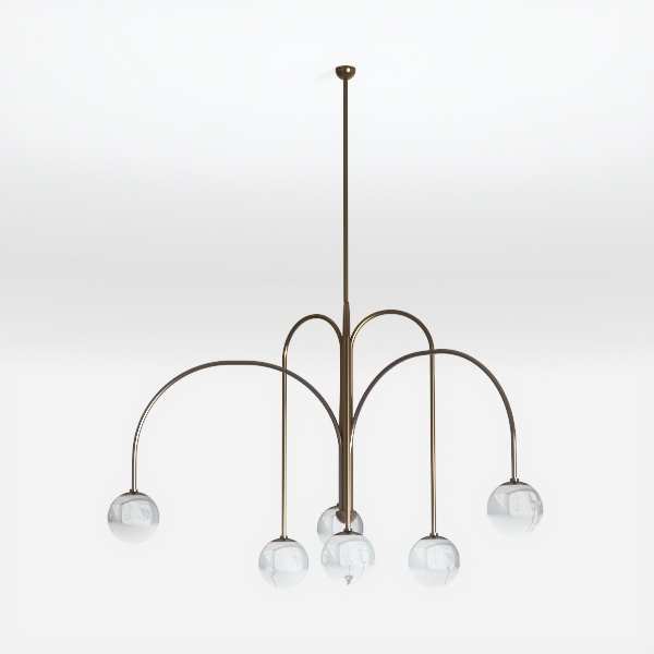 KSANA Modern Chandeliers for Dining Room, Black