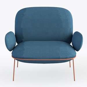 LITFAD Contemporary 32.2" Wide Living Room Chair V