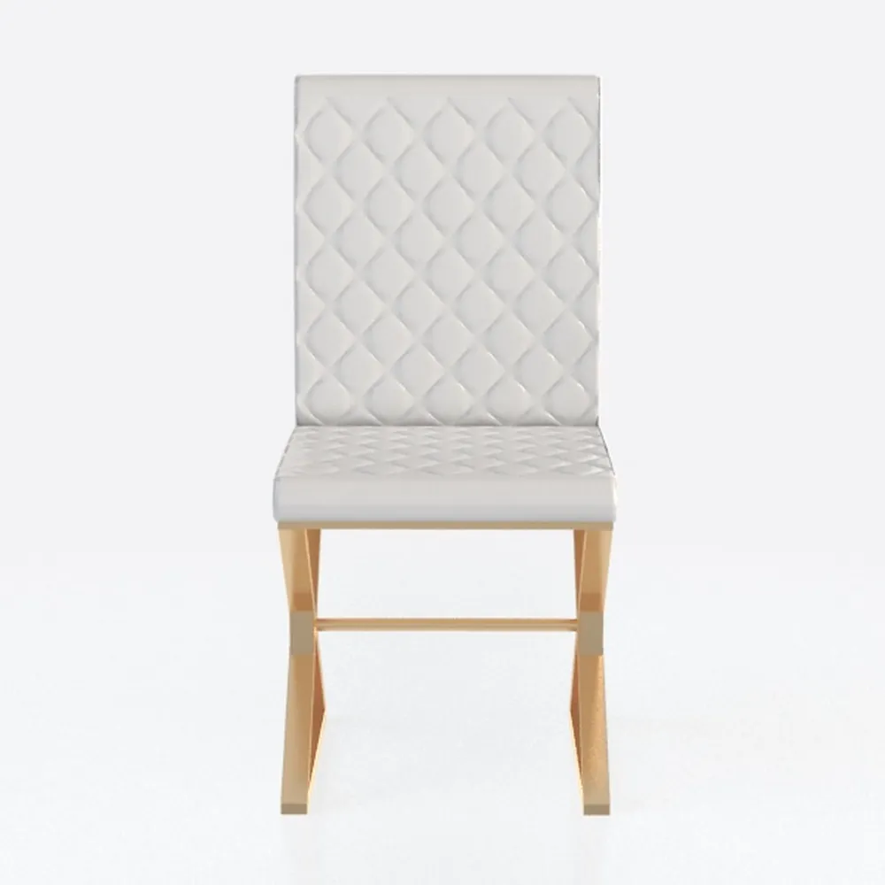 Yaheetech Dining Chairs Set of 6 Fabric