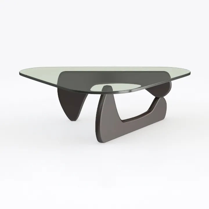 eMod - Noguchi Triangle Coffee Table Glass Top 