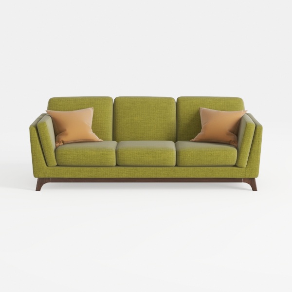 121&quot; Cloud Corduroy Sectional Comfy L-Shaped