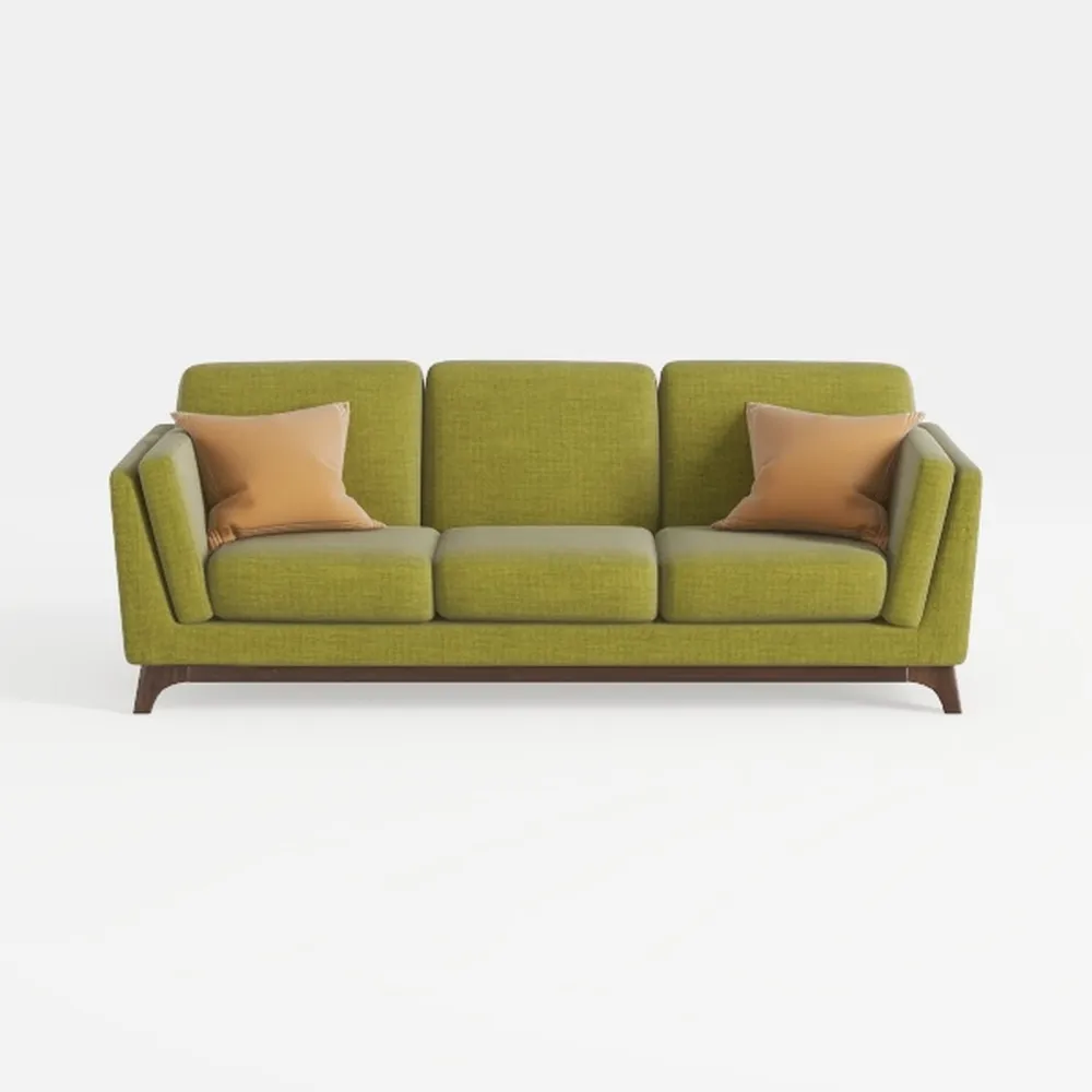 121" Cloud Corduroy Sectional Comfy L-Shaped