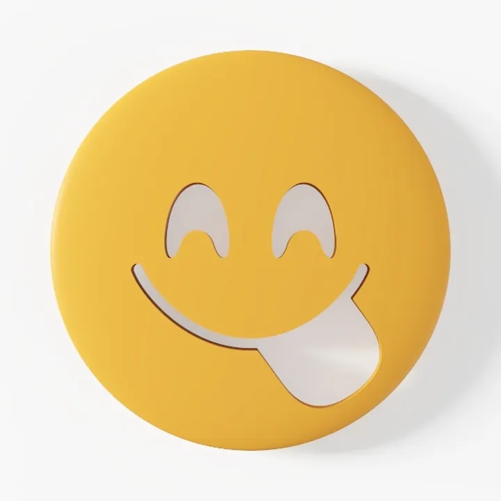 FACE SAVOURING DELICIOUS FOOD-Emoji