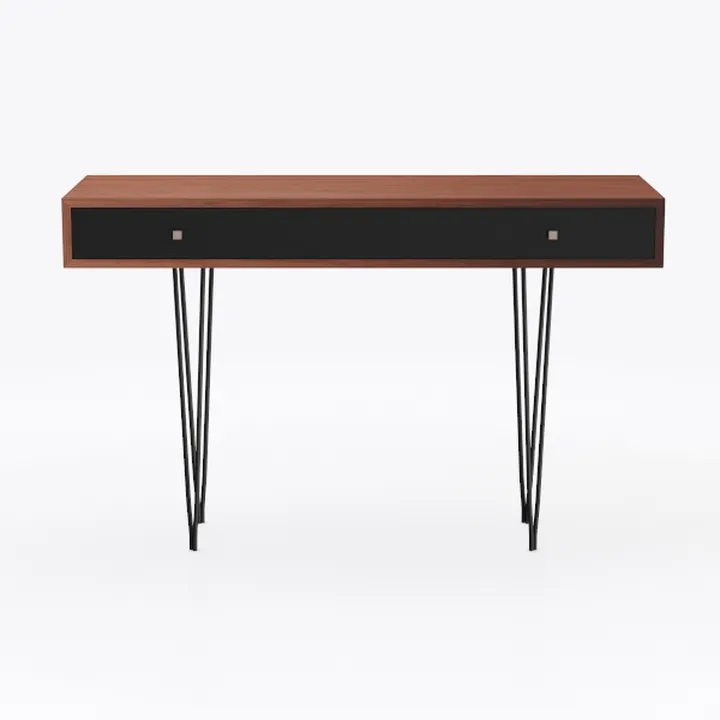 IIYGNEWM Mid Century Desk, Modern Writing Study De