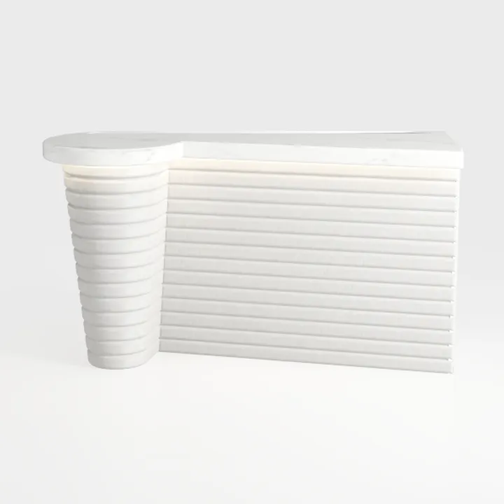24 in. Wall-Mounted White Bath Vanity with White C
