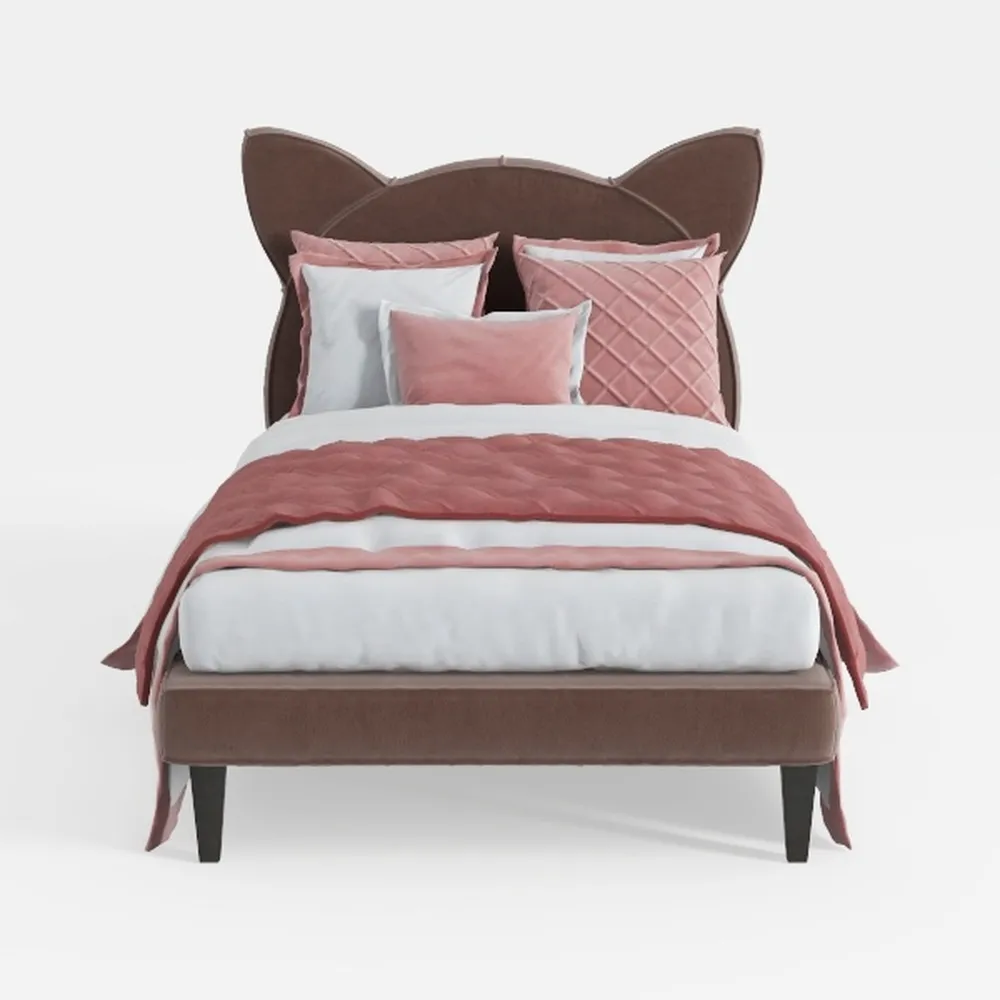 Modway Neena Platform, King, Dusty Rose