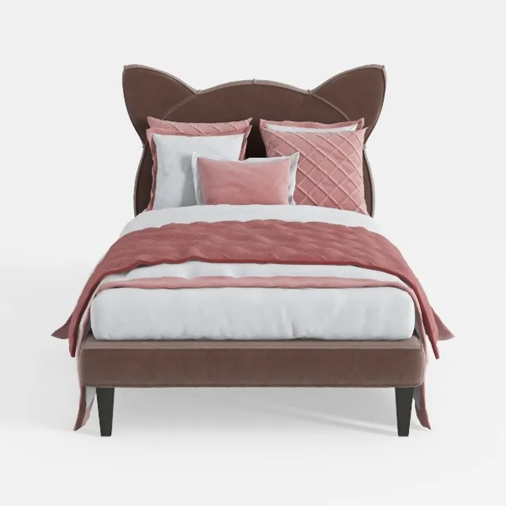 Modway Neena Platform, King, Dusty Rose