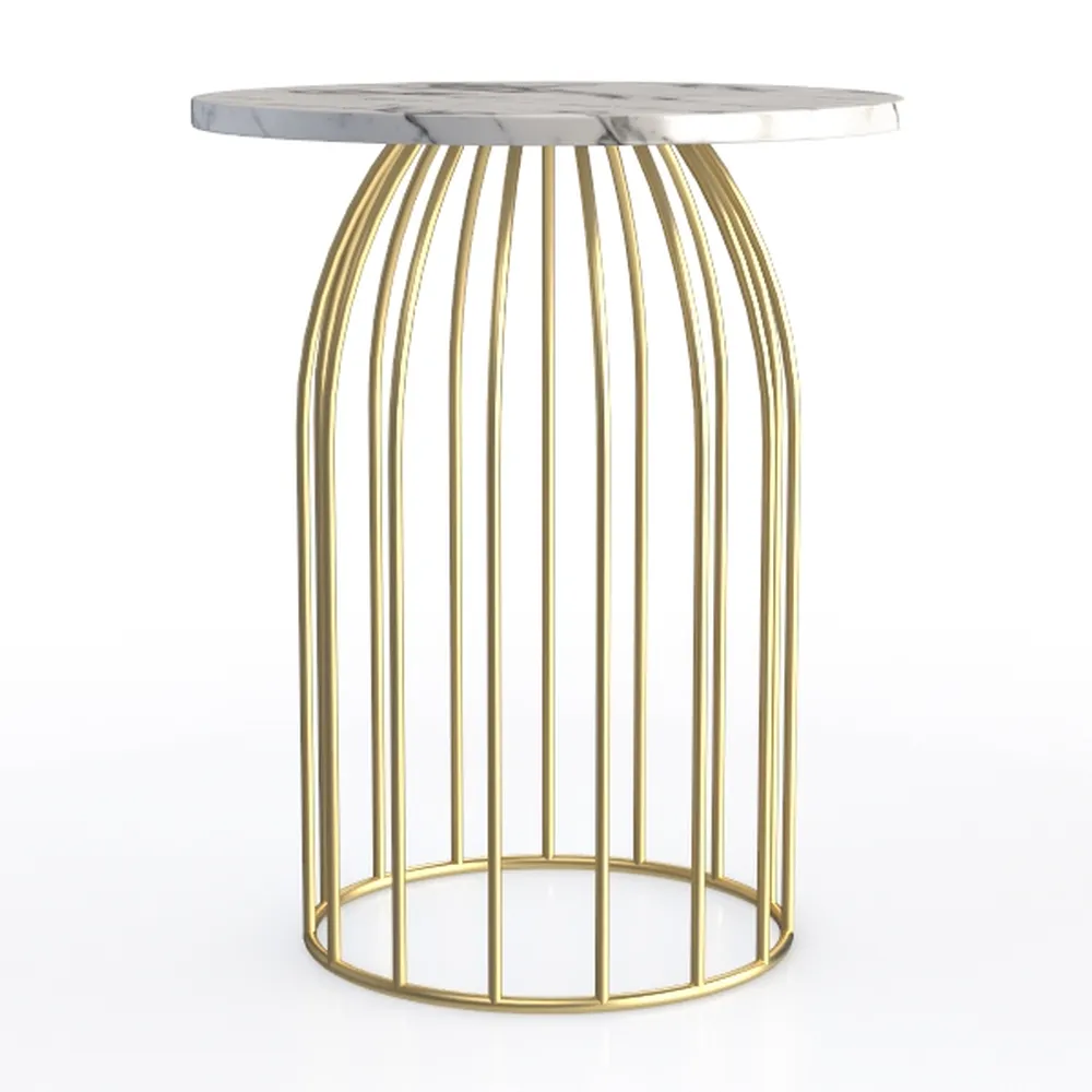 Nordic Marble Side Table Modern Living Room Sofa