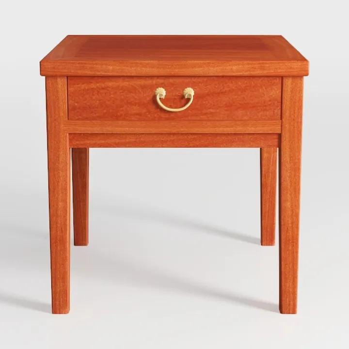 GDFStudio Solid Wood Bistro Dresser Table,Compact