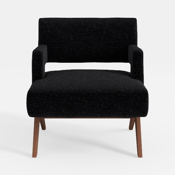 AODAILIHB Mid Century Sherpa Boucle Accent Chair