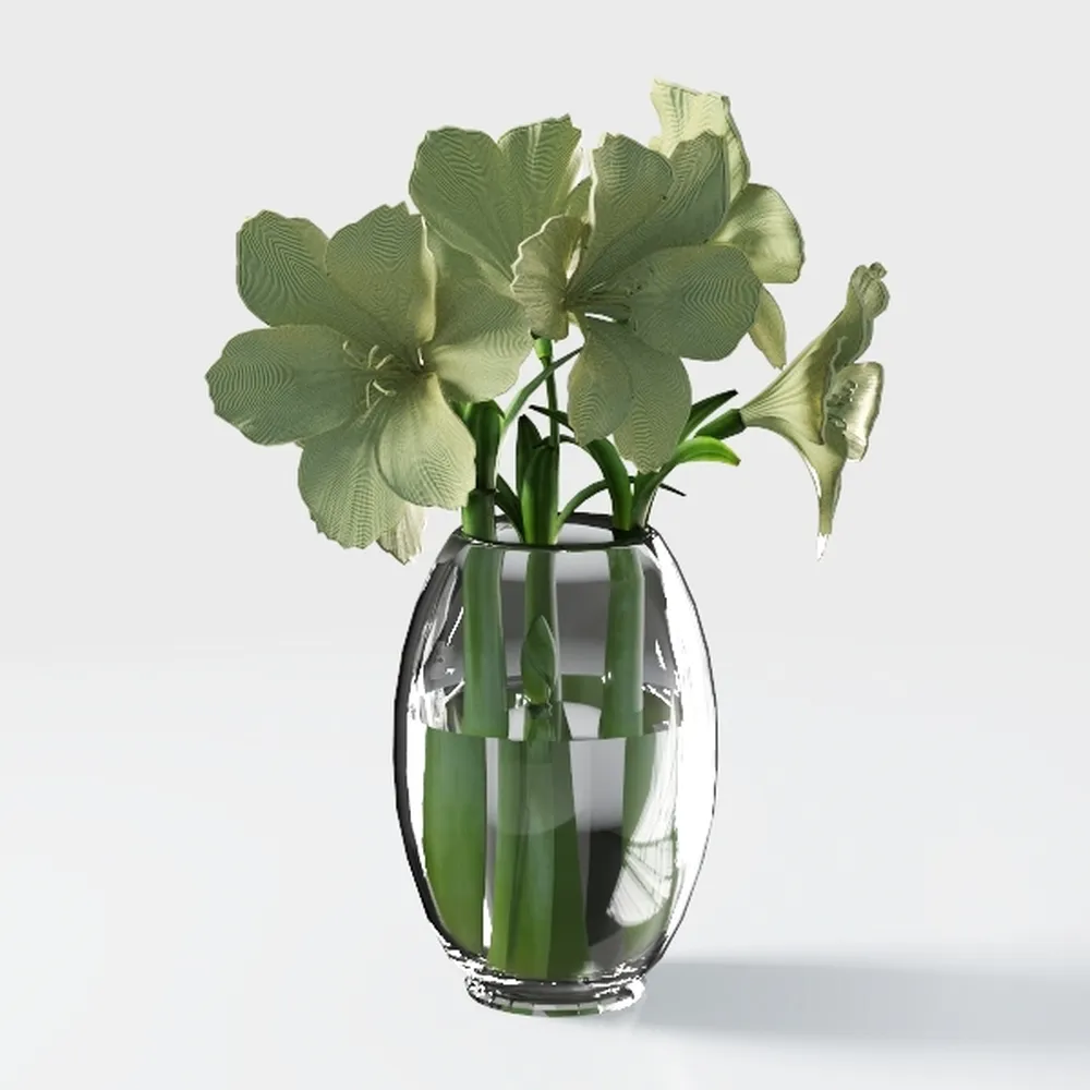 Transparent Glass Flower Vase for Plant Bottle Flower Pot Nordic Hydroponic Terrarium Arrangement Container Flower Vase