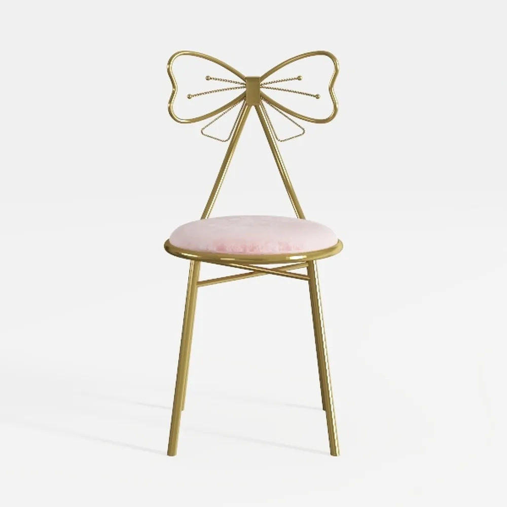 TBVECHI Makeup Vanity Girl Chairs Stool for