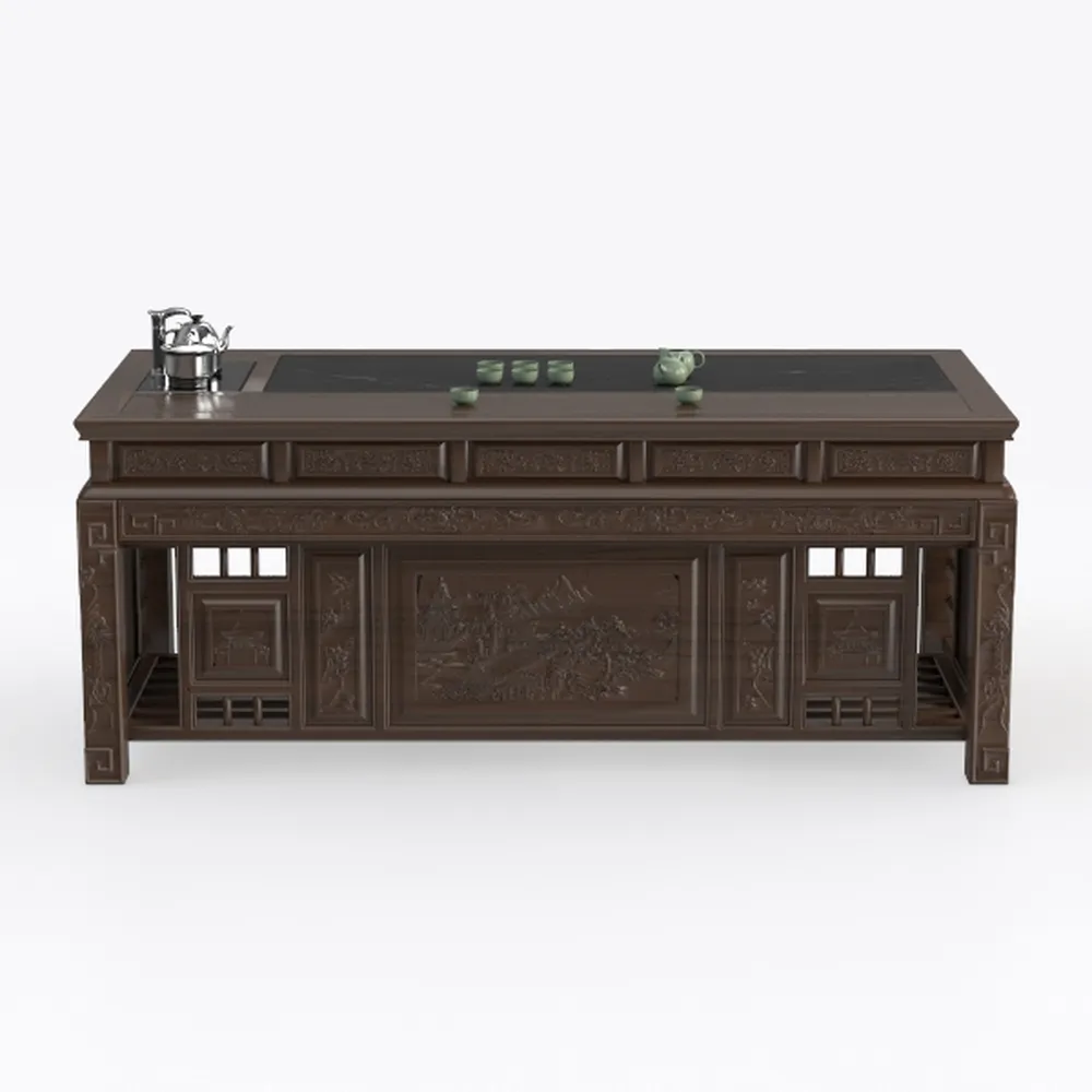 OKD Farmhouse Lift Top Coffee Table with Sliding